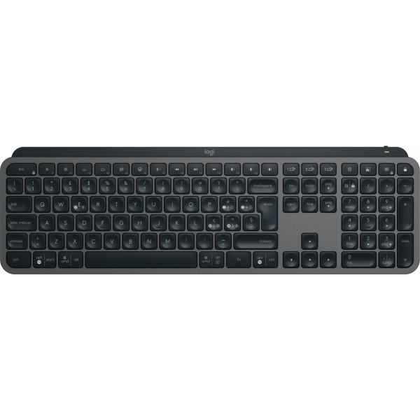 Logitech MX Keys S tastiera RF senza fili + Bluetooth QWERTY Italiano Grafite [920-011575]