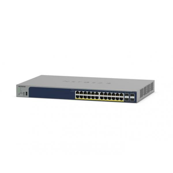 NETGEAR GS728TPP Gestito L2/L3/L4 Gigabit Ethernet (10/100/1000) Supporto Power over Ethernet (PoE) Grigio [GS728TPP-300EUS]