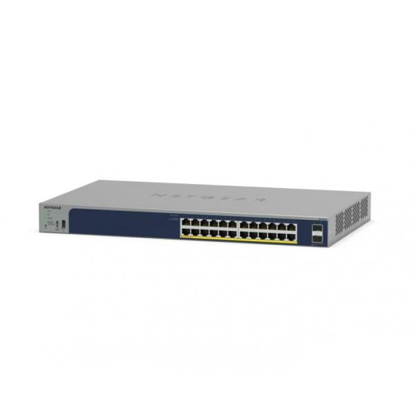 NETGEAR GS724TPv3 Gestito L2 Gigabit Ethernet (10/100/1000) Supporto Power over Ethernet (PoE) Grigio [GS724TPP-300EUS]