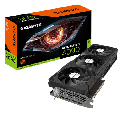 VGA GIGABYTE GEFORCE RTX 4090 WINDFORCE3 V2 24G [GV-N4090WF3V224GD] 