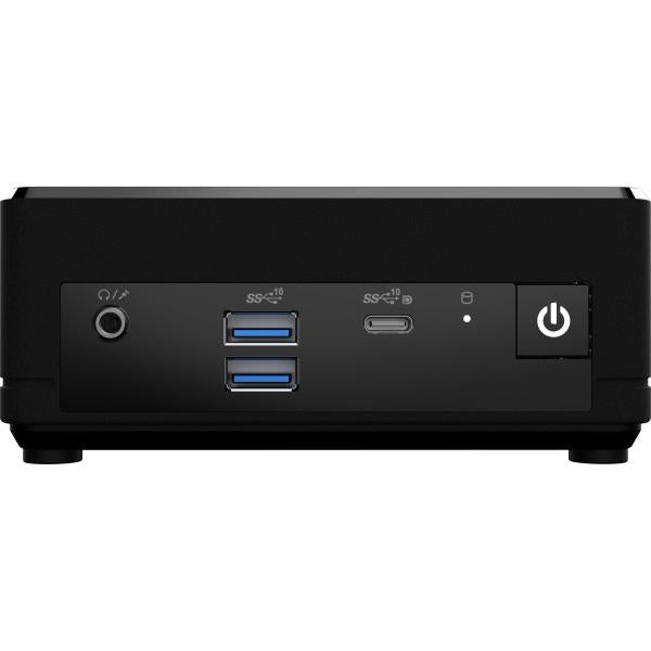 MSI Cubi N ADL-002EU Intel N N100 4 GB DDR4-SDRAM 128 GB SSD Windows 11 Pro Mini PC Negro [CUBINADL-002EU] 