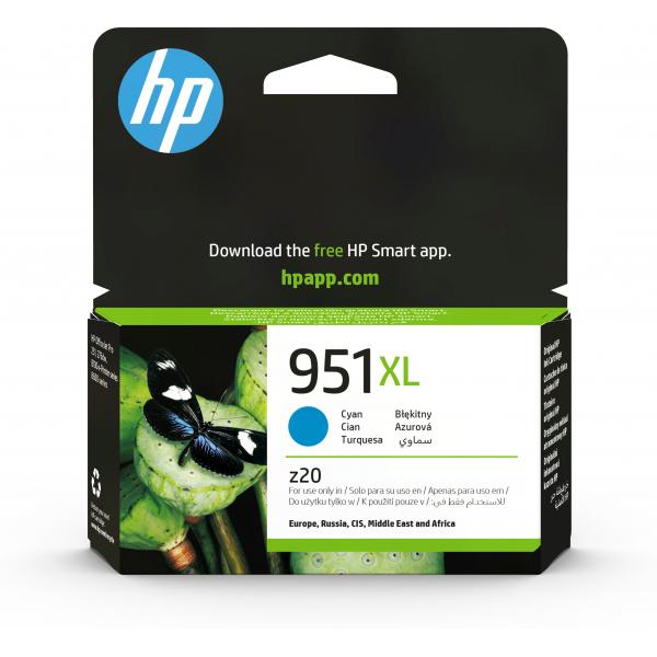 TINTA HP CARRITO CIAN PARA OJ PRO8100/8600 1500PAG 951XL [CN046AE]