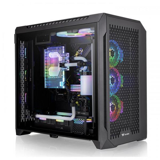 THERMALTAKE CASE TOWER C750 AIR BLK WIN/SPCC/TG/3CT140 FAN* [CA-1X6-00F1WN-00]