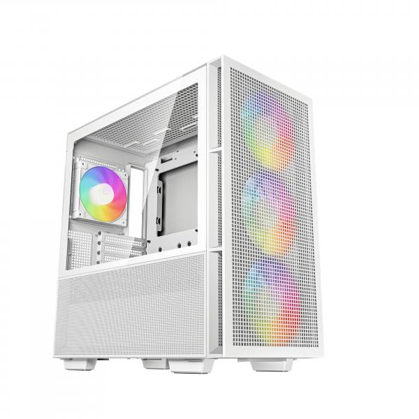 DEEPCOOL CASE MID TOWER CH560 BLANCO TG 3x140F+1*120B VENTILADOR ARGB R-CH560-WHAPE [R-CH560-WHAPE4-G-1] 