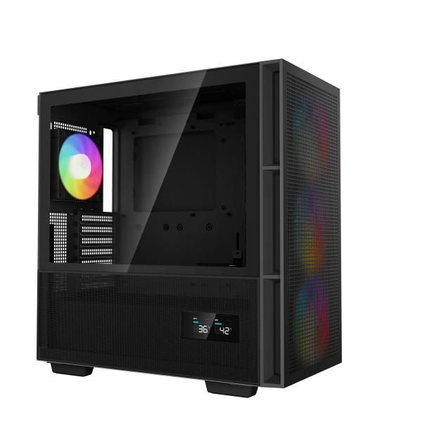 DEEPCOOL CASE MID TOWER CH560 DIGITAL TG 3x140F+1*120B FAN ARGB R-CH560-BKA [R-CH560-BKAPE4D-G-1]