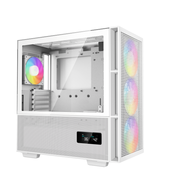 DEEPCOOL CASE MID T.CH560WH DIGITAL WHITE TG 3x140F+1*120B ARGB R-CH560WHAP [R-CH560-WHAPE4D-G-1]