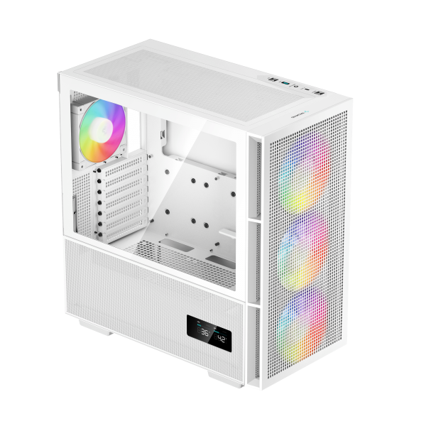 DEEPCOOL CASE MID T.CH560WH DIGITAL WHITE TG 3x140F+1*120B ARGB R-CH560WHAP [R-CH560-WHAPE4D-G-1]