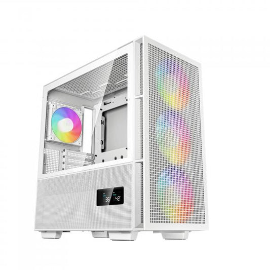 DEEPCOOL CASE MID T.CH560WH DIGITAL WHITE TG 3x140F+1*120B ARGB R-CH560WHAP [R-CH560-WHAPE4D-G-1]