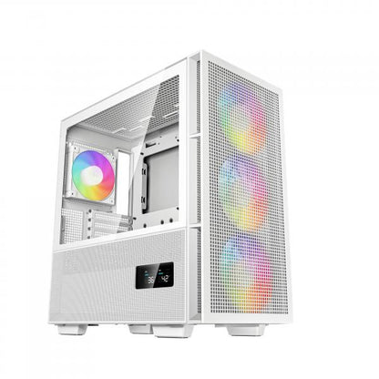 DEEPCOOL CASE MID T.CH560WH DIGITAL WHITE TG 3x140F+1*120B ARGB R-CH560WHAP [R-CH560-WHAPE4D-G-1]