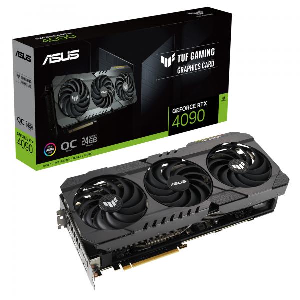 ASUS TUF Gaming TUF-RTX4090-O24G-OG-GAMING NVIDIA GeForce RTX 4090 24 GB GDDR6X [90YV0IY3-M0NA00] 