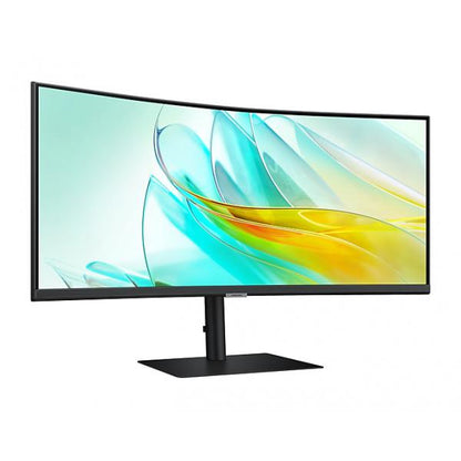 Samsung ViewFinity S6 - 34 inch - Curved - UltraWide Quad HD VA LED Monitor - 3440x1440 - HAS / RJ45 / USB-C [LS34C652UAUXEN]