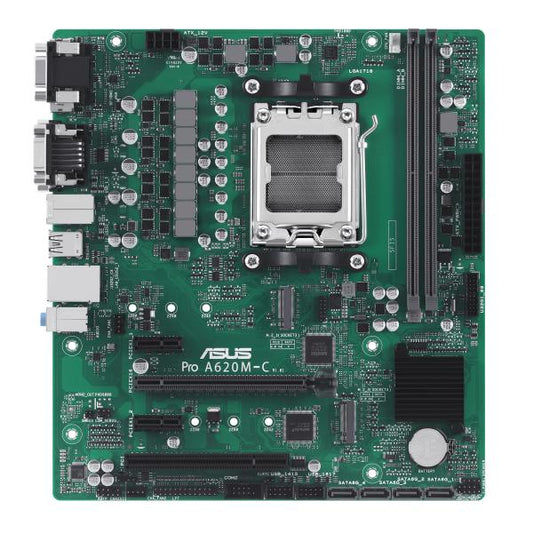 ASUS PRO A620M-C-CSM AMD A620 Presa di corrente AM5 micro ATX [90MB1F80-M0EAYC]