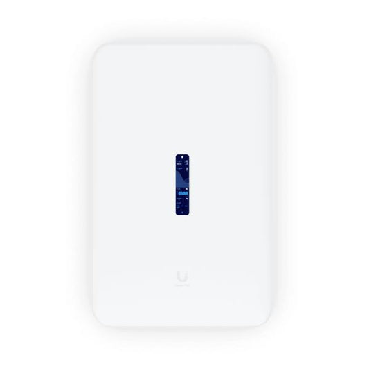 Ubiquiti - UDW - UniFi Dream Wall with Quad-core ARM Cortex-A57 at 1.7 GHz, 4 GB DDR4 RAM, LAN x17 GbE RJ45 ports, WAN x1 GbE RJ45 port and x1 10G SFP+ port, x2 hot-swappable AC/DC 550W PS [UDW-EU]