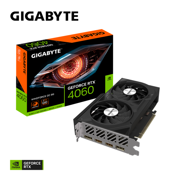 VGA GIGABYTE GEFORCE 4060 WF2 OC 8GB GV-N4060WF2OC-8GD [GV-N4060WF2OC-8GD]