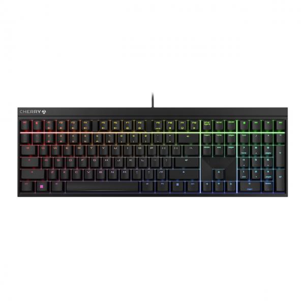 Cherry MX 2.0S RGB - Mechanical Keyboard - Corded - MX Red - QWERTY - Black [G80-3821LYBEU-2]