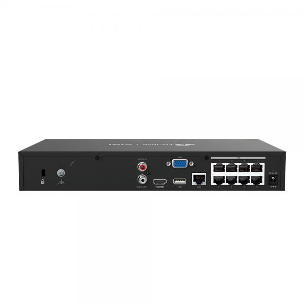 TP-Link - VIGI NVR1008H-8P - 8 Channel PoE+ Network Video Recorder SPEC: H.265+/H.265/H.264+/H.264, Up to 8MP resolution, Decoding capability/8-ch@2MP/4-ch @4MP,80 Mbps Incoming Bandwidth(u [VIGINVR1008H-8P]