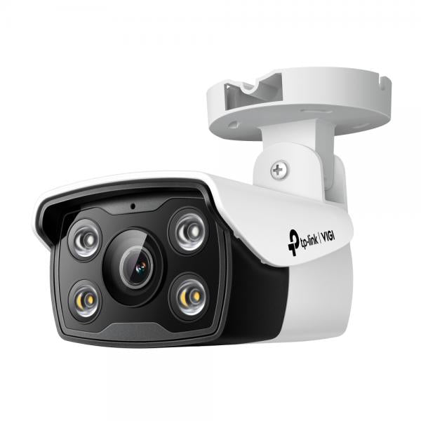 [EOL] - TP-Link - VIGI C340(2.8mm) - 4MP Outdoor Full-Color Bullet Network Camera SPEC: H.265+/H.265/H.264+/H.264, 1/3" Progressive Scan CMOS, Color/0.005 Lux@F1.6, 0 Lux with IR/White Lig [VIGIC340(2.8mm)]