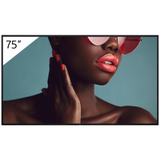 Sony FW-75BZ40L visualizzatore di messaggi Pannello piatto per segnaletica digitale 190,5 cm (75") LCD Wi-Fi 700 cd/m 4K Ultra HD Nero Android 24/7 [FW-75BZ40L]