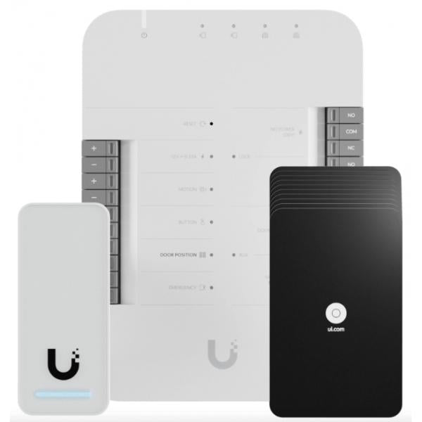 Ubiquiti - UA-G2-SK - UniFi quick start for Access with all you need for one door with one reader, (1) Door Hub, (1) G2 Reader, (10) Access Cards UA-G2-SK [UA-G2-SK]