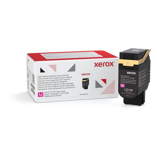 Xerox Cartuccia toner Magenta a High capacity da 7000 Pagine per Stampante a colori  C410/multifunzione a colori  VersaLink C415 (006R04687) [006R04687]