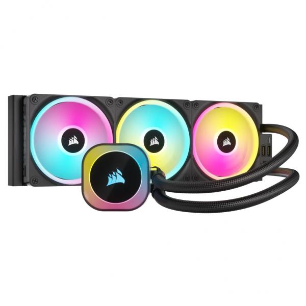 CORSAIR DISSIPATORE ICUE LINK H150I RGB AIO, 360MM RADIATOR, LIQUID CPU COOLER [CW-9061003-WW]