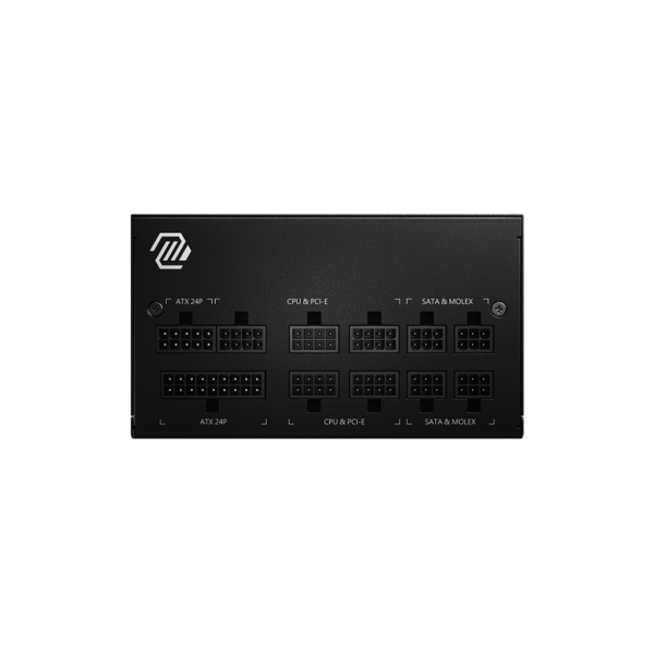 MSI MAG A650GL fuente de alimentación para computadora 650 W 20+4 pin ATX ATX Negro [306-7ZP8C11-CE0] 