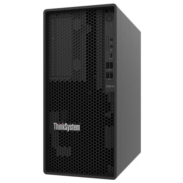 Lenovo ThinkSystem ST50 V2 server 1,92 TB Tower Intel Xeon E E-2324G 3,1 GHz 16 GB DDR4-SDRAM 500 W [7D8JA043EA]