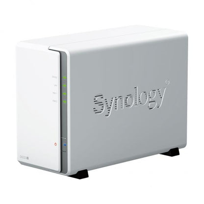 Synology DiskStation DS223J server NAS e di archiviazione Desktop Collegamento ethernet LAN Bianco RTD1619B [DS223J]