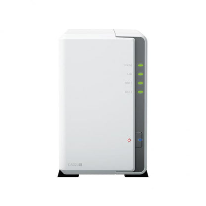 Synology DiskStation DS223J NAS y servidor de almacenamiento Escritorio Conexión LAN Ethernet Blanco RTD1619B [DS223J] 