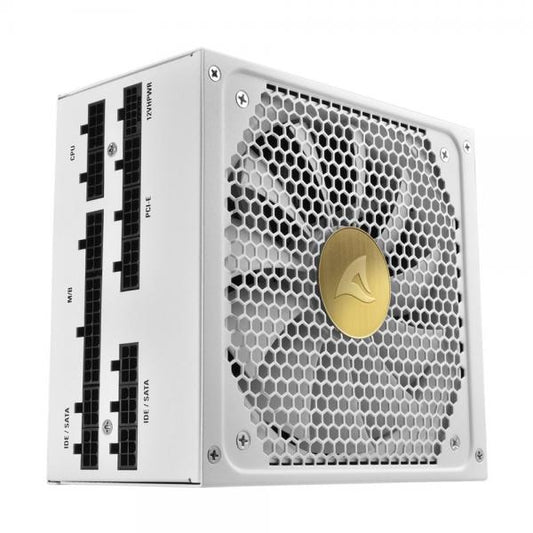 Sharkoon Rebel P30 Gold fuente de alimentación para ordenador 1000 W 20+4 pin ATX ATX Blanco [REBELP30GOLDWH1000W]