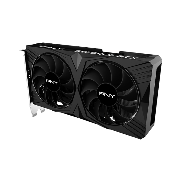 PNY VGA GEFORCE RTX 4060, RTX 4060 VERTO DUAL FAN, 8GB 6GDDR6, 3DP/HDMI, DLSS 3 [VCG40608DFXPB1]