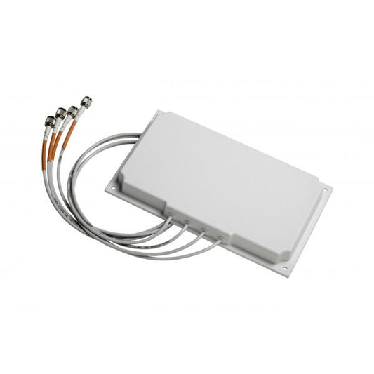 Cisco Systems 2.4 GHz 6 dBi/5 GHz 6 dBi Directional Ant. - 4-port - RP- TNC [AIR-ANT2566P4W-R=]