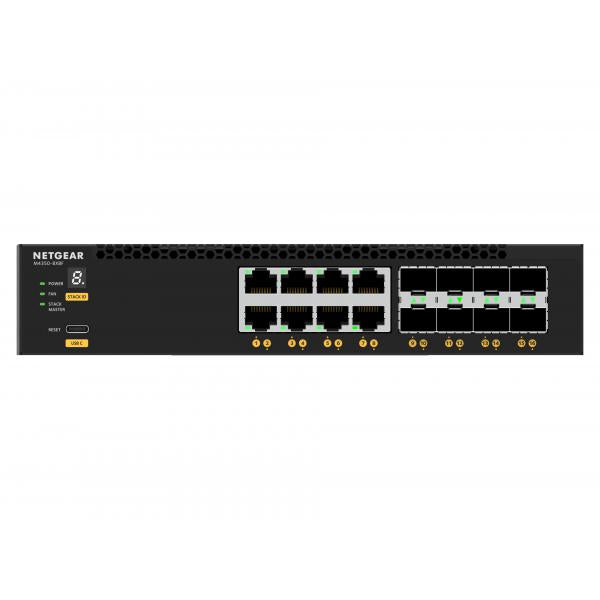 NETGEAR M4350-8X8F Gestito L3 10G Ethernet (100/1000/10000) 1U Nero [XSM4316-100NES]