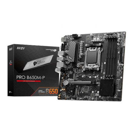 MSI PRO B650M-P scheda madre AMD B650 Presa di corrente AM5 micro ATX [PROB650M-P]