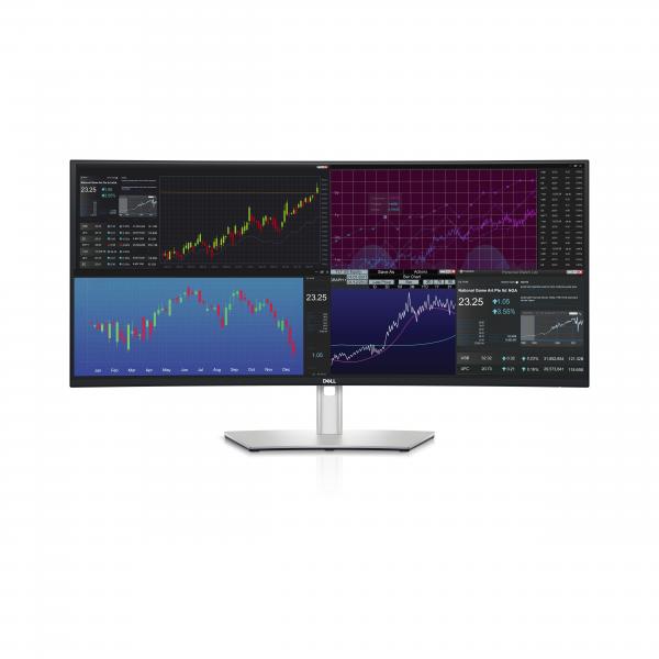 Dell U3824DW - 38 inch - Curved - UltraWide Quad HD+ IPS LED Monitor - 3840x1600 - HAS / RJ45 / USB-C [DELL-U3824DW]