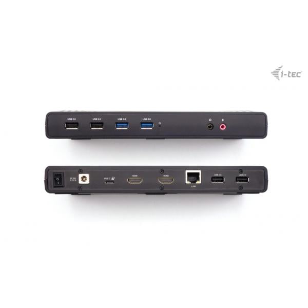 I-TEC DOCKING STATION USB 3.0/USB-C/THUNDERBOLT, 2x HDMI, PD 100W, IT [CADUALHDMIDOCKPDIT]