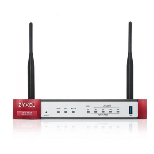 Zyxel USG FLEX 50AX firewall (hardware) 0,35 Gbit/s [USGFLEX50AX-EU0101F]