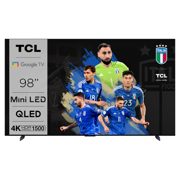 TCL SMART TV 98" 4K ULTRA HD MINI LED NERO [98C805]