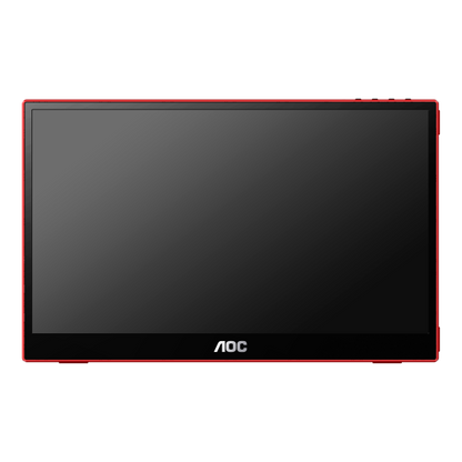 AOC 16G3 Monitor PC 39,6 cm (15.6") 1920 x 1080 Pixel Nero, Rosso [16G3]