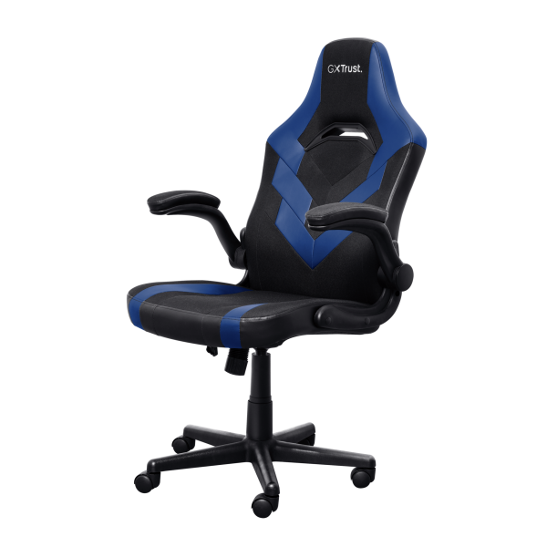 Trust GXT 703B RIYE Silla gaming universal Negro, Azul [25129] 