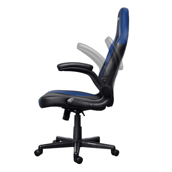 Trust GXT 703B RIYE Silla gaming universal Negro, Azul [25129] 