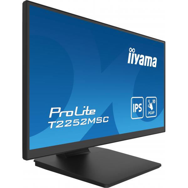 Iiyama ProLite 22 inch Touch - Full HD IPS LED Monitor - 1920x1080 [T2252MSC-B2]