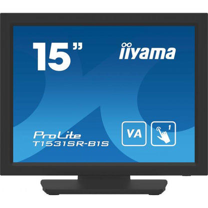 iiyama T1531SR-B1S POS monitor 38,1 cm (15") 1024 x 768 Pixel XGA Touch screen [T1531SR-B1S]