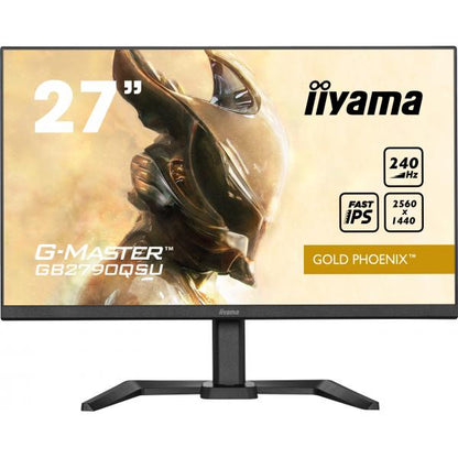 Iiyama G-Master Gold Phoenix 27 inch - Quad HD IPS LED Gaming Monitor - 2560x1440 - 240Hz - Pivot / HAS [GB2790QSU-B5]