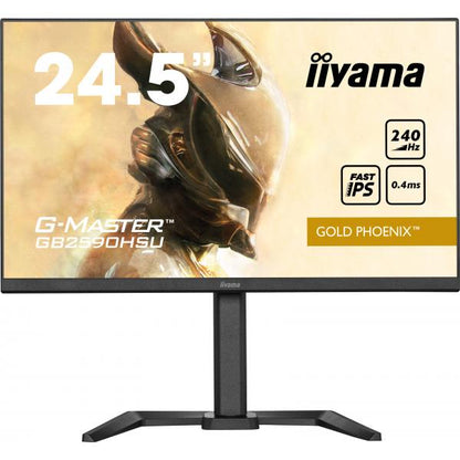 G-Master Gold Phoenix 25 inch - Full HD Fast IPS LED Gaming Monitor - 1920x1080 - 240Hz - Pivot / HAS [GB2590HSU-B5] 