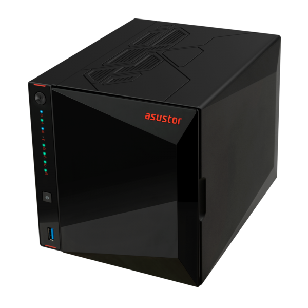 Asustor AS5404T server NAS e di archiviazione Collegamento ethernet LAN Nero N5105 [AS5404T]