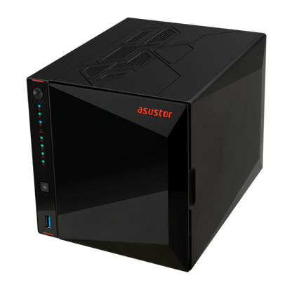 Asustor AS5404T server NAS e di archiviazione Collegamento ethernet LAN Nero N5105 [AS5404T]