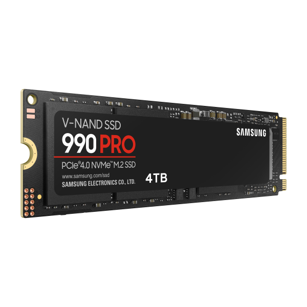 SAMSUNG SSD 990 PRO 4TB MZ-V9P4T0BW PCIe 4x4 NVME R/W 7450/6900 (SIAE) [MZ-V9P4T0BW]