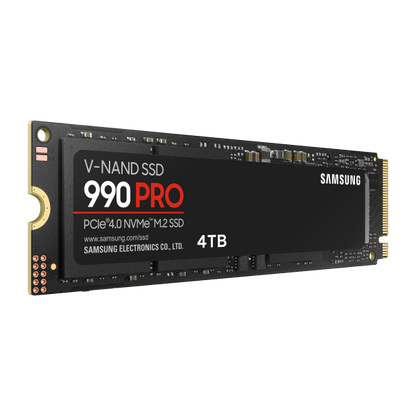 SAMSUNG SSD 990 PRO 4TB MZ-V9P4T0BW PCIe 4x4 NVME R/W 7450/6900 (SIAE) [MZ-V9P4T0BW]