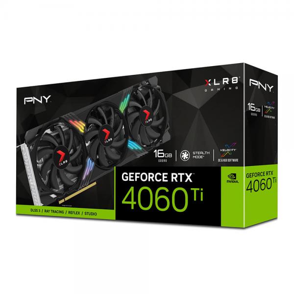 PNY VCG4060T16TFXXPB1 scheda video NVIDIA GeForce RTX 4060 Ti 16 GB GDDR6 [VCG4060T16TFXXPB1]